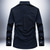 cheap Men&#039;s Work Shirts-Men&#039;s Shirt Workwear Shirts Work Shirt Button Up Shirt Cargo Shirt khaki Army Green Dark Blue Beige Long Sleeve Plain Lapel Vacation Holiday Pocket Clothing Apparel Fashion Casual Comfortable