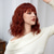 cheap Synthetic Trendy Wigs-14Inch Synthetic Wigs For Women's Wig  Purple Short Curly Bobo Hair with  Bangs Daily Fresh Lovely  Party
