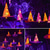 cheap Indoor &amp; Party Lighting-8PCS Halloween Witch Hat Lights, 40 LED Light Up Hanging String Lights with Remote Control, Battery Powered Outdoor Halloween Decorations for Tree, Garden, Yard, Balcony and Party Decor