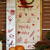 ieftine autocolante de perete de Halloween-autocolante de Halloween, mână însângerată  &amp; autocolante de perete pete de sânge pentru decorarea fundalului livingului, decor acasă