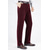 baratos Magro-Homens Social Calças de Veludo Calças Calças de Terno Bolsos Tecido Conforto Respirável Ao ar livre Diário Para Noite Moda Casual Preto Vermelho