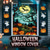 preiswerte Wandteppiche-Halloween-Fensterverkleidung, Stoff-Buntglas-Kürbis-Halloween-Vorhang, Poster, Fenster-/Türverkleidung, Dekor für Spukhaus, gruselige Halloween-Fensteraufkleber für drinnen und draußen