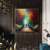 cheap Landscape Paintings-Handmade Tree Wall Art Colorful Forest Painting handmade Canvas Colorful Trees Forest Canvas painting A Date With The Rain Canvas painting Huge Canvas Home Decor Autumn Canvas