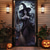 preiswerte Türabdeckungen-Halloween-Türdekorationen, Halloween-Türabdeckungen, bezaubernde Hexen-Türteppiche, Türvorhang-Dekoration, Hintergrund, Türbanner für die Haustür, Bauernhaus, Urlaubsparty, Innen- und