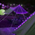 economico Halloween all'Aperto-luci a sfera a bolle solari, luci a globo di cristallo impermeabili per esterni per Halloween, Natale, matrimonio, festival, giardino, albero, atmosfera decorativa, luce multicolore viola-arancione 5m-20leds/6.5m-30leds