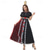 preiswerte Damenkostüme-Alice im Wunderland Märchen Herzkönigin Die rote Königin Gift Kleid Cosplay Film Cosplay for Damen Erwachsene Karneval Maskerade Leistung Party / Abend