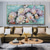 cheap Floral/Botanical Paintings-Mintura Handmade Flower Oil Paintings On Canvas Wall Art Decoration Modern Abstract Picture For Home Decor Rolled Frameless Unstretched Painting
