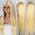 cheap Human Hair Lace Front Wigs-613 Blonde Straight Hair 13x4 Lace Front Wigs Human Hair Pre Plucked with Baby Hair