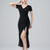 abordables Robes de Pratique-Danse latine Robe Couleur Pure Fantaisie Tulle Femme Utilisation Entraînement Manche Courte Taille haute Spandex