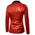 cheap Men&#039;s Classic Blazers-Men&#039;s Blazer Business Cocktail Party Wedding Party Fashion Casual Spring &amp;  Fall Polyester Color Block Button Pocket Comfortable Single Breasted Blazer Silver Black Red Blue