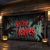 cheap Halloween Garage Door Cover-Halloween Door Decorations Outdoor Halloween Garage Door Cover Jack O Lantern Banner Pumpkin Skeleton Graveyard Outside Large Backdrop Decoration for Holiday Outdoor Garage Door Home Wall Decorations
