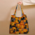 cheap Bags-Halloween-Themed Tote Bag with Black Cat and Pumpkin Print - Large Reusable Shopping Bag for Festive Fall Occasions