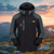 billiga Softshell-, fleece- och vandringsjackor-Herr Softshelljacka Vandringsjacka Utomhus Färgblock Vindtät Vattenavvisande Huvtröja Vindjacka Camping / vandring / grottforskning Resa Svart Gul Marinblå