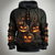 economico Felpe con cappuccio-Zucca Felpa con cappuccio Pullover Halloween 3D Tasca frontale Grafica Per Da coppia Per uomo Per donna Per adulto Halloween Carnevale Mascherata Stampa 3D Feste Casual / quotidiano
