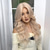 cheap Synthetic Trendy Wigs-Synthetic Wig Uniforms Career Costumes Princess Curly Wavy Middle Part Layered Haircut Machine Made Wig 26 inch Pink / Purple Synthetic Hair Women&#039;s Cosplay Party Fashion Pink