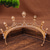 cheap Tiaras &amp; Crown-Crown Tiaras Rhinestone Alloy Wedding Cocktail Elegant Luxury With Faux Pearl Crystals Headpiece Headwear