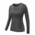 cheap Women&#039;s Running Tee &amp; Tank Tops-Women&#039;s Compression Shirt Athletic Shirt Gym Shirt Fitness Shirt Long Sleeve Tee Tshirt Casual Athleisure Fall Breathable Quick Dry Soft Gym Workout Running Walking Sportswear Activewear Solid Colored