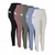 cheap Yoga Leggings &amp; Tights-Women&#039;s Yoga Pants Yoga Leggings Pocket High Waist Yoga Gym Workout Pilates Tights Black Pink Light Blue Spandex Fall Sports Activewear Stretchy Slim