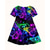 cheap 3D Butterfly Dress-Girls&#039; 3D Graphic Butterfly Dress Short Sleeve Summer Spring Vacation Daily Holiday Beautiful Sweet Kids 4-12 Years Casual Dress A Line Dress Knee-length Regular Fit