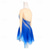 abordables Vestidos de Patinaje Artístico-Vestido de patinaje artístico Mujer Chica Patinaje Sobre Hielo Vestidos Azul Retazos Malla Alta elasticidad Entrenamiento Competición Ropa de Patinaje Clásico Cristal / Strass Manga Larga Patinaje