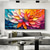 cheap Landscape Paintings-Handmade Original 3D Impasto Colorful Flower Oil Painting On Canvas Abstract Texture Floral Wall Art for Home Decor With Stretched Frame/Without Inner Frame Painting