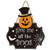 cheap Wall Accents-Wooden Pumpkin Hanging Tag Haunted House Wall Farmhouse Porch Sign Welcome Plaques Halloween Front Door Door Sign