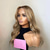 cheap Human Hair Lace Front Wigs-Human Hair 13x4 Lace Front Wig Free Part Brazilian Hair Wavy Blonde Multi-color Wig 130% 150% Density Highlighted / Balayage Hair Glueless For Women Long Human Hair Lace Wig
