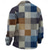 cheap Men&#039;s Shirt Jacket-Men&#039;s Plaid Geometric Pattern Corduroy Shirt Shirt Jacket Overshirt Long Sleeve Vintage Casual Formal Dailywear Fall &amp; Winter Turndown Collared Shirts Buttons 3D Print 2 Pockets 1pc Light Blue Navy
