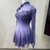 olcso Műkorcsolya ruhák-Kűrruha Női Lány Klizanje na ledu Ruhák Bíbor Kollázs Hüvelykujj bújtató Spandex Háló Nyúlós Professzionális Edzés Gyakorlat Kűrruhák Melegen tartani Kristály / Strassz Hosszú ujj Jégkorcsolyázás