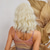 cheap Synthetic Trendy Wigs-Synthetic Wig Uniforms Career Costumes Princess Curly Wavy Middle Part Layered Haircut Machine Made Wig 14 inch Gold Pink Synthetic Hair Women&#039;s Cosplay Party Fashion Blonde