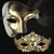 cheap Mask-Greek Goddess Roman Couples 2 PCS Carnival Mask Mask Venetian Mask Columbina Adults&#039; Unisex Metal Finish Sexy Costume Half Face Party Masquerade Carnival of Venice Halloween Carnival Mardi Gras Easy