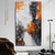 cheap Abstract Paintings-Handmade Oil Painting Canvas Wall Art Decoration Modern Abstract Texture for Home Living Room Decor Rolled Frameless Unstretched Painting