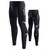 economico Pantaloncini, calzamaglie e pantaloni da uomo-Per uomo Pantaloni da ciclismo Bicicletta Calze / Collant / Cosciali Pantaloni Modello da corsa Gli sport Asciugatura rapida Strisce riflettenti Elastico Traspirante Nero Blu Abbigliamento