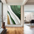 cheap Still Life Paintings-Green oil painting Handmade 3D abstract oil painting Hand Painted Oil Painting Wall Modern Abstract Green Wave Canvas Painting Home Decoration Decor  Canvas Painting