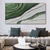 cheap Oil Paintings-Handmade Oil Painting Canvas Wall Art Decoration Modern Green Abstract Texture for Living Room Home Decor Rolled Frameless Unstretched Painting