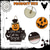 cheap Wall Accents-Wooden Pumpkin Hanging Tag Haunted House Wall Farmhouse Porch Sign Welcome Plaques Halloween Front Door Door Sign