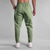 cheap Sweatpants-Men&#039;s Sweatpants Trousers Pocket Drawstring Elastic Waist Plain Comfort Sports Outdoor Daily Fashion Casual Black Green Micro-elastic