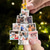 abordables Navidad-Adornos fotográficos de árbol de Navidad personalizados para la familia decoración acrílica 2D marco de foto personalizado decoración de árbol de Navidad colgante de regalo para familiares y amigos
