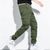 cheap Cargo Pants-Men&#039;s Cargo Pants Joggers Trousers Drawstring Elastic Waist Multi Pocket Plain Wearable Outdoor Daily Camping &amp; Hiking Fashion Classic Black Army Green