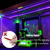 abordables Luces de tira de enchufe-Tira de luces led de luz negra uv 16.4ft 5m flexible 395-405nm 2835smd 8mm flexible dc12v para fiesta de baile en interiores iluminación de escenario pintura corporal
