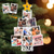abordables Navidad-Adornos fotográficos de árbol de Navidad personalizados para la familia decoración acrílica 2D marco de foto personalizado decoración de árbol de Navidad colgante de regalo para familiares y amigos