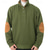 baratos Suéteres básicos-Homens Moletom Moletom Waffle Preto Branco Verde Tropa Cáqui Cinzento Colarinho Clerical Tecido Jacquard Patchwork Estriado Textura Diário Feriado Para Noite Poliéster Texturizado Roupa de rua Casual