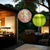 baratos Luzes de paisagem-Lanterna solar globo de 12 polegadas (30 cm) estilo chinês ao ar livre ip65 à prova d'água nylon pendurado luz led, branco quente para jardim, festa, decoração de quintal