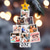 abordables Navidad-Adornos fotográficos de árbol de Navidad personalizados para la familia decoración acrílica 2D marco de foto personalizado decoración de árbol de Navidad colgante de regalo para familiares y amigos