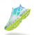 preiswerte Sneaker für Herren-Sportliche Sneakers für Herren in Neongrün mit Flammen – leichte, atmungsaktive Laufschuhe mit Stoßdämpfung für Sport und Fitness