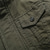 abordables Vestes Cargo-Homme Veste d'Hiver Veste Polaire Veste décontractée du quotidien Vacances Chaud Poche Toison Automne hiver Plein Mode Vêtement de rue Mao Normal Noir bleu marine Kaki Vert Véronèse Gris foncé Veste