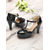 cheap 1950s-Women&#039;s Retro T-Strap High Heel Pumps with Bow and Buckle – Classic Vintage Style Shoes for Weddings, Parties, and Formal Events