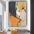 cheap Abstract Paintings-Handmade Oil Paintings Canvas Wall Art Decoration Modern Abstract for Home Decor Rolled Frameless Unstretched Painting