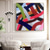 cheap Abstract Paintings-Handmade 3D Colorful Oil Painting on Canvas Large hand painted Abstract Textured Palette Knife Boho oil painting Wall Art Custom Contemporary Minimalist artwork for Living Room bedroom home Decor