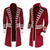 cheap Men&#039;s Costumes-Captain Hook Coat Rococo Medieval Movie Cosplay for Men&#039;s Adults&#039; Masquerade Party